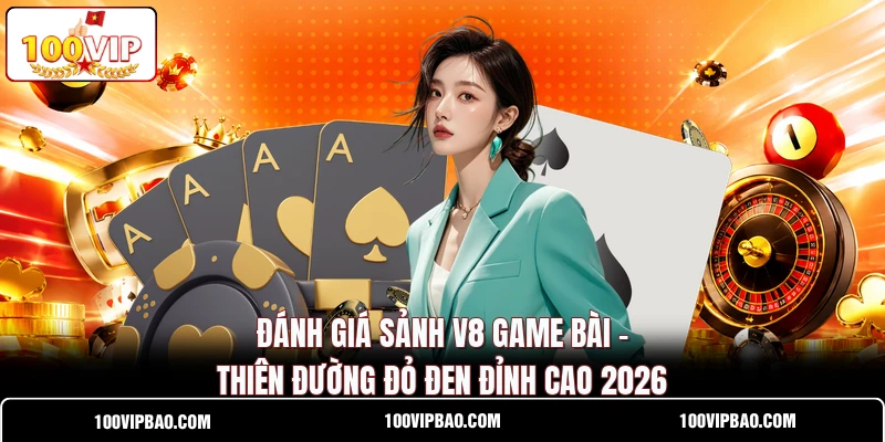 Đánh Giá Sảnh V8 Game Bài - Thiên Đường Đỏ Đen Đỉnh Cao 2026