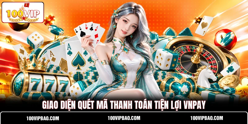 Giao diện quét mã thanh toán tiện lợi VNPAY