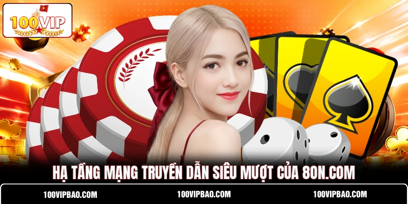 Hạ tầng mạng truyền dẫn siêu mượt của 8on.com