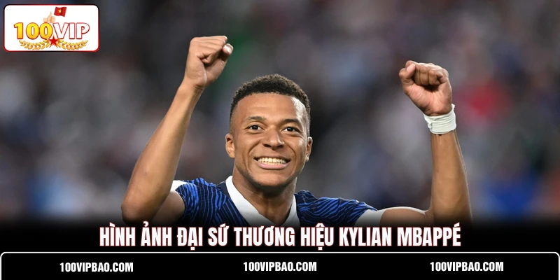 Hình ảnh đại sứ thương hiệu Kylian Mbappé